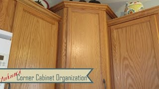 Kitchen Organization Awkward Corner Cabinets amp Lazy Susans [upl. by Remde]