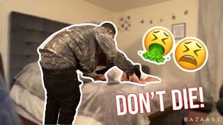 SEIZURE PRANK ON BOYFRIEND‼️ [upl. by Notsniw]