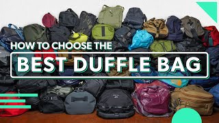 The Ultimate Duffle Bag Guide  How To Choose The Best Duffel Bag For Travel [upl. by Ball]