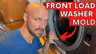 How to CLEAN Front Loading Washer Rubber Gasket [upl. by Vedi]