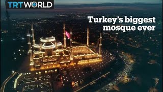 Istanbul’s new symbol Turkeys biggest mosque ever [upl. by Hollenbeck]