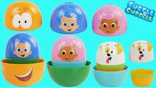 Nesting DOlls with bubble guppies toys [upl. by Adnoluy684]