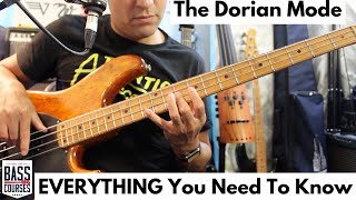 The Dorian Mode  GREAT For Funk Jazz amp Rock Bass [upl. by Yentihw37]