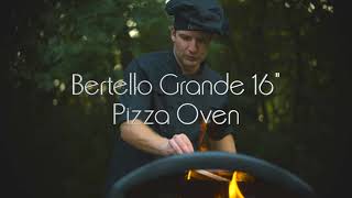 Bertello Grande 16quot Outdoor Gas amp Wood Fired Pizza Oven [upl. by Kingsley]