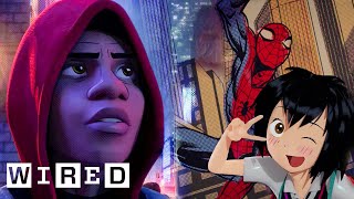 How Animators Created the SpiderVerse  WIRED [upl. by Yalc226]