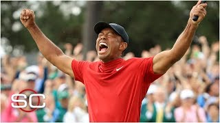 Tiger Woods wins The 2019 Masters  SportsCenter [upl. by Anitroc]