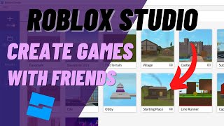 Roblox Studio How to Enable Team Create Build Games with Your Friends in 2024 [upl. by Ahterod]