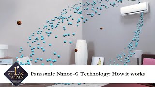 Panasonic NanoeG Technology How it works [upl. by Spear]