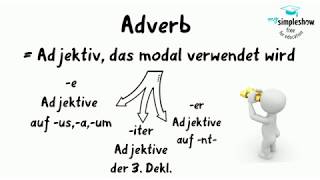 Latein  Einfach erklärt Das Adverb [upl. by Eednim]