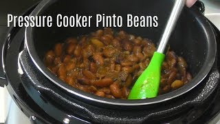 Pressure Cooker Pinto Beans  No Soak Quick Cook Beans  Cosori 2 Quart Electric Pressure Cooker [upl. by Mapes500]