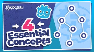 The 4 Essential Building Blocks of Every Godot Game [upl. by Klinges793]