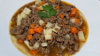 HOW TO MAKE MEXICAN BEEF PICADILLO [upl. by Humfried]