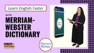 Learn English Faster with MerriamWebster Dictionary [upl. by Taffy]