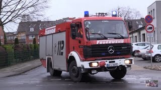 HLF20 amp Rüstwagen der Feuerwehr Alsdorf [upl. by Platt]