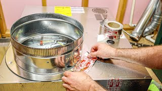 How To Seal HVAC Ductwork Properly  HVAC Installations [upl. by Yuht]