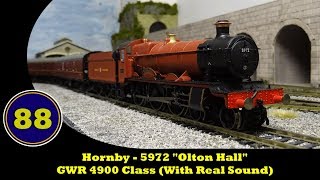 Hornby  5972 quotOlton Hallquot  GWR 4900 Class  Model Trains with Real Sound [upl. by Ylecic]