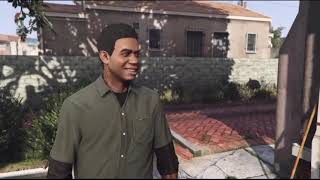 GTA V Lamar Roasts Franklin The good ending [upl. by Ahsienauq570]