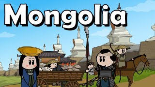 The Largest Empire in History  The Animated History of Mongolia [upl. by Atires]