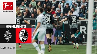 Borussia MGladbach  Freiburg  03  Zusammenfassung  Bundesliga 202324 [upl. by Jermain]