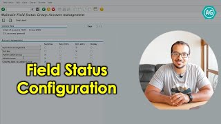 Field Status in SAP Configuring Mandatory and Optional Fields [upl. by Naneik]