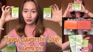 Original vs Fake PYARY Ayurvedic Soap  Quick Review  Kim Rosales [upl. by Stoddard825]