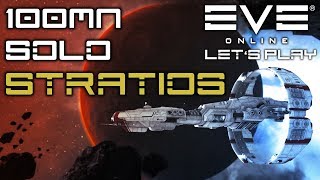 100mn Solo Null Sec Hunter Stratios  SOE Cruiser  Lets Play EVE Online  PVP GAMEPLAY [upl. by Beatrix]