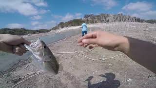 Bass Fishing In Medina Lake [upl. by Yrffoeg604]