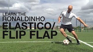 Learn the Ronaldinho ElasticoFlip Flap  Wembley Cup [upl. by Arimaj357]