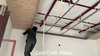 Modern PVC Ceiling Design Ideas for Contemporary Homes how to make it [upl. by Carlyn]