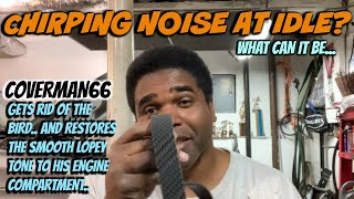 Chirping Noise at Idle How To Fix Engine Chirp [upl. by Atin]