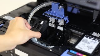 Installing the print head G6000 series [upl. by Ehtnax713]