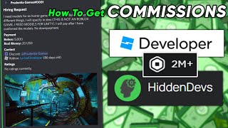 How to Get Commissions on Roblox Make Bank [upl. by Jolenta]