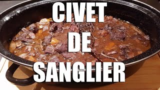 civet de sanglier [upl. by Towbin]