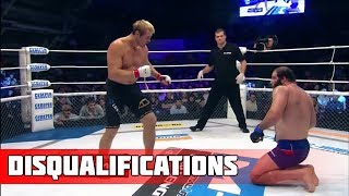 Disqualifications in MMA [upl. by Maurita804]