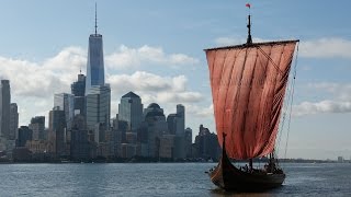 Sailing into New York City September 17 2016 [upl. by Akirrehs]