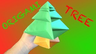 How to Make an Origami Christmas Tree Modular [upl. by Lemaj179]