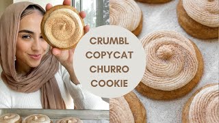 HOW TO MAKE THE BEST CRUMBL COOKIES AT HOME  Churro Flavor [upl. by Attenat]