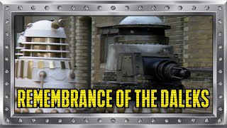 Doctor Who Remembrance of the Daleks  REVIEW  Dalekcember [upl. by Meli]