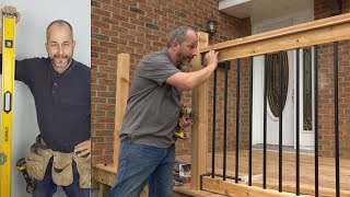 How To Build Deck Railings [upl. by Maitland]