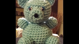 Orsetto facile ad amigurumi  tutorial uncinetto [upl. by Turpin]