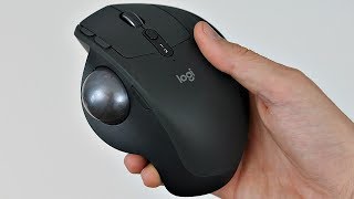 Best Ergonomic Mouse Logitech MX ERGO Overview [upl. by Llireva]