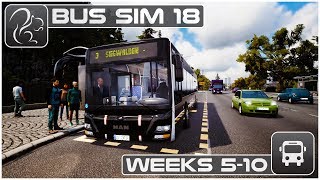 Bus Simulator 18  MAN Upgrade Weeks 510 [upl. by Idnahr]