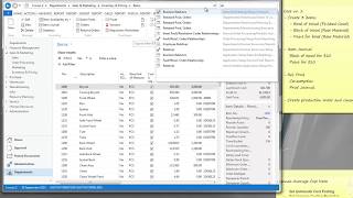 Dynamics NAV Manufacturing Basics [upl. by Tsan]