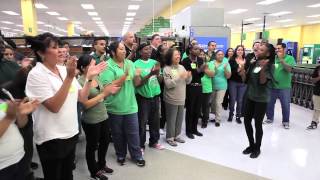 Downtown Los Angeles Walmart Cheer [upl. by Schnell]