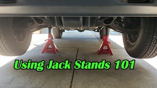 Jack Stands 101 for Beginners [upl. by Anastos930]