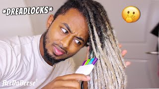 HOW TO BLEACH YOUR DREADLOCKS  Step by Step Tutorial [upl. by Sublett]