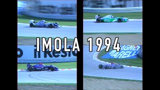 F1 Imola 1994  Qualifying  Ratzenberger Fatal Crash  UNSEEN FOOTAGE [upl. by Brandi910]