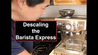 How to quotDescalingquot  Breville Barista Express [upl. by Placidia]