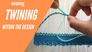 Twining  Weaving Techniques for Beginners [upl. by Peterson]