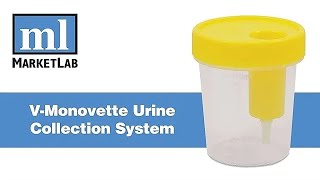 Marketlab Demonstrates the VMonovette Urine Collection System [upl. by Nivle]